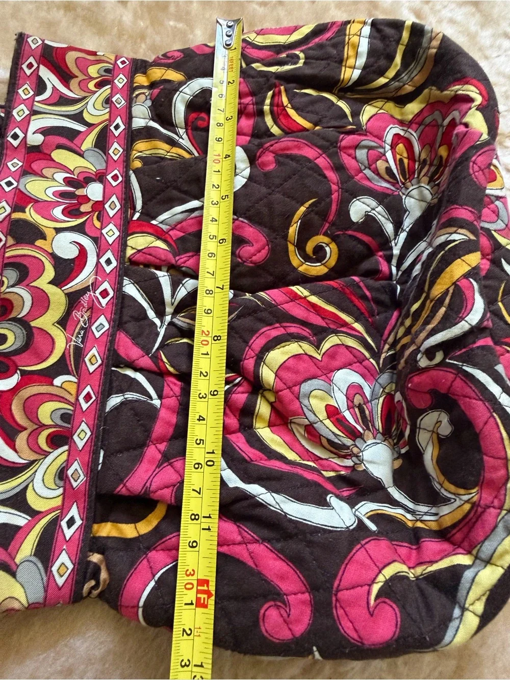 Vera bradley Paisley Print Tote Bag in multi colored